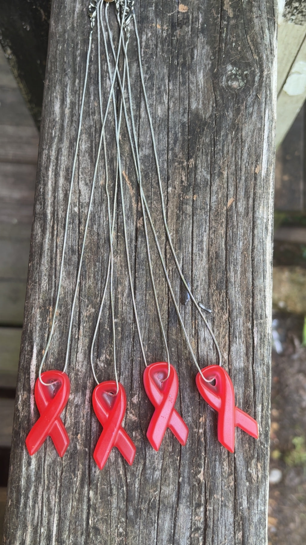 HIV/ AIDS Awareness Ribbons (please read the description)