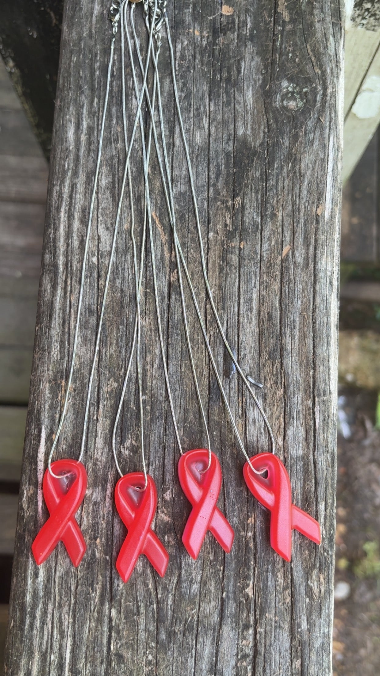 HIV/ AIDS Awareness Ribbons (please read the description)
