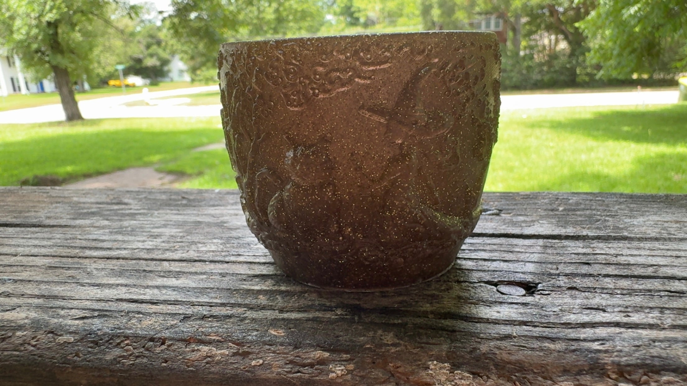 Witch & Cat pot