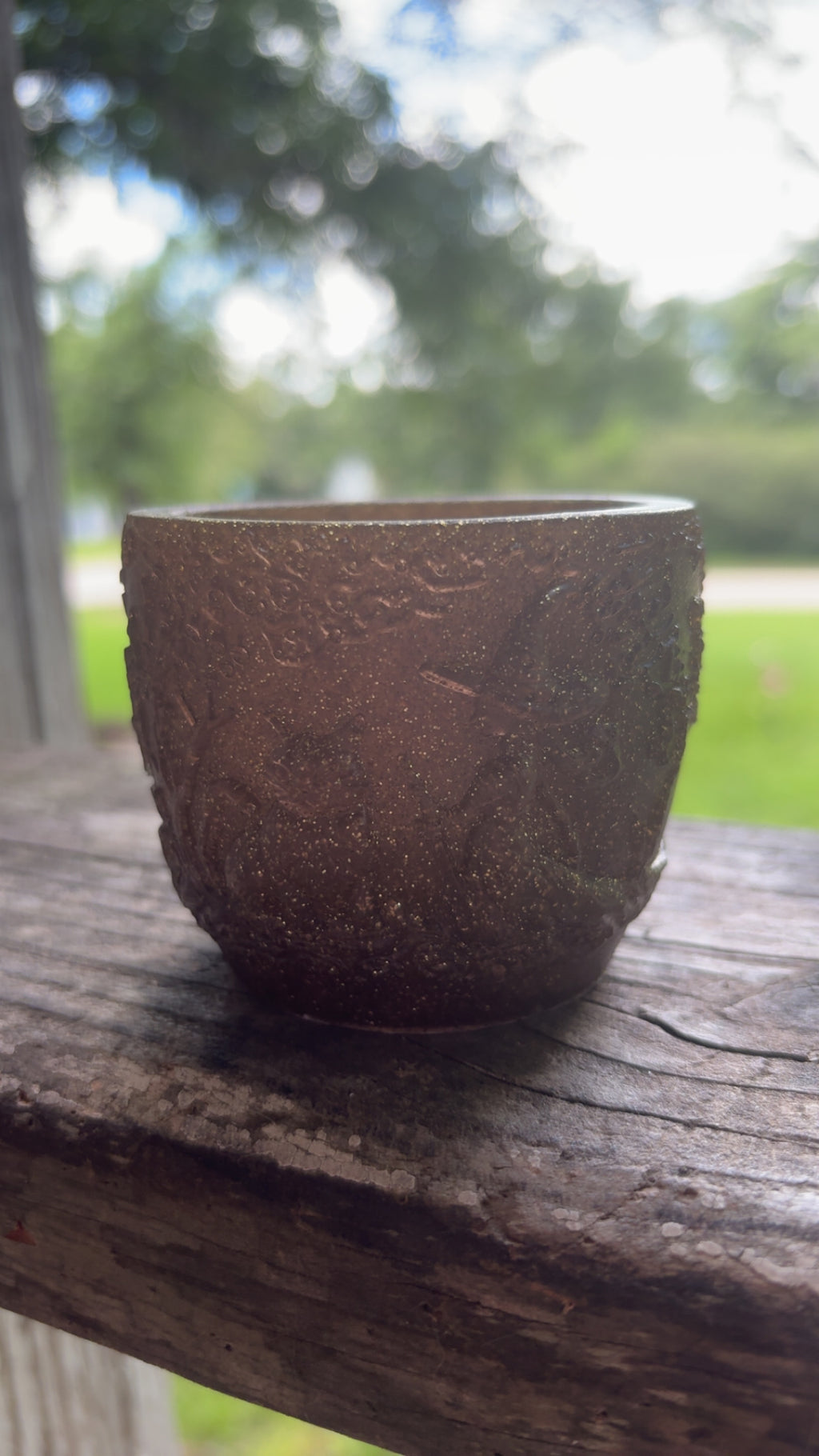 Witch & Cat pot
