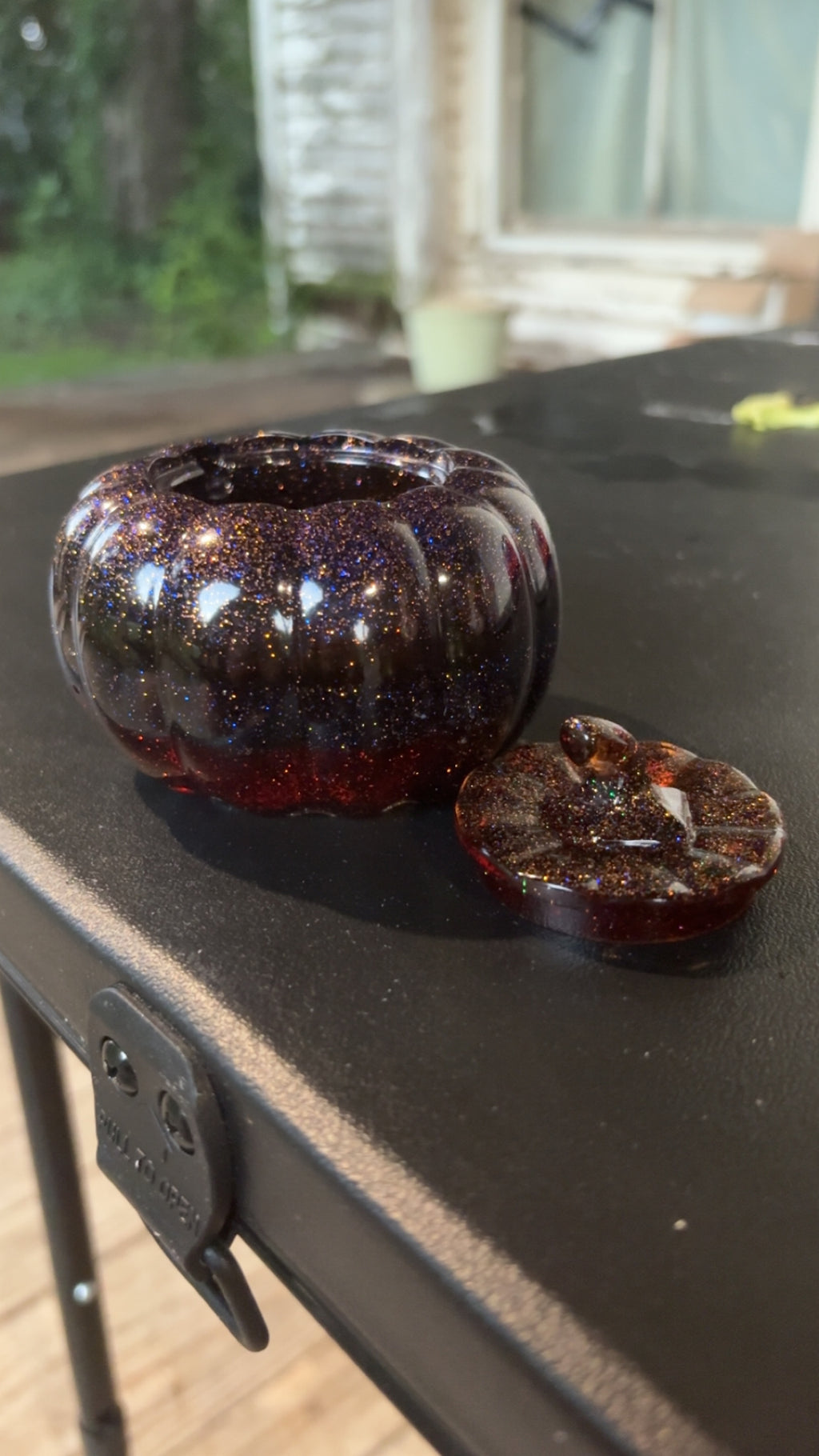 Halloween Pumpkin Jar