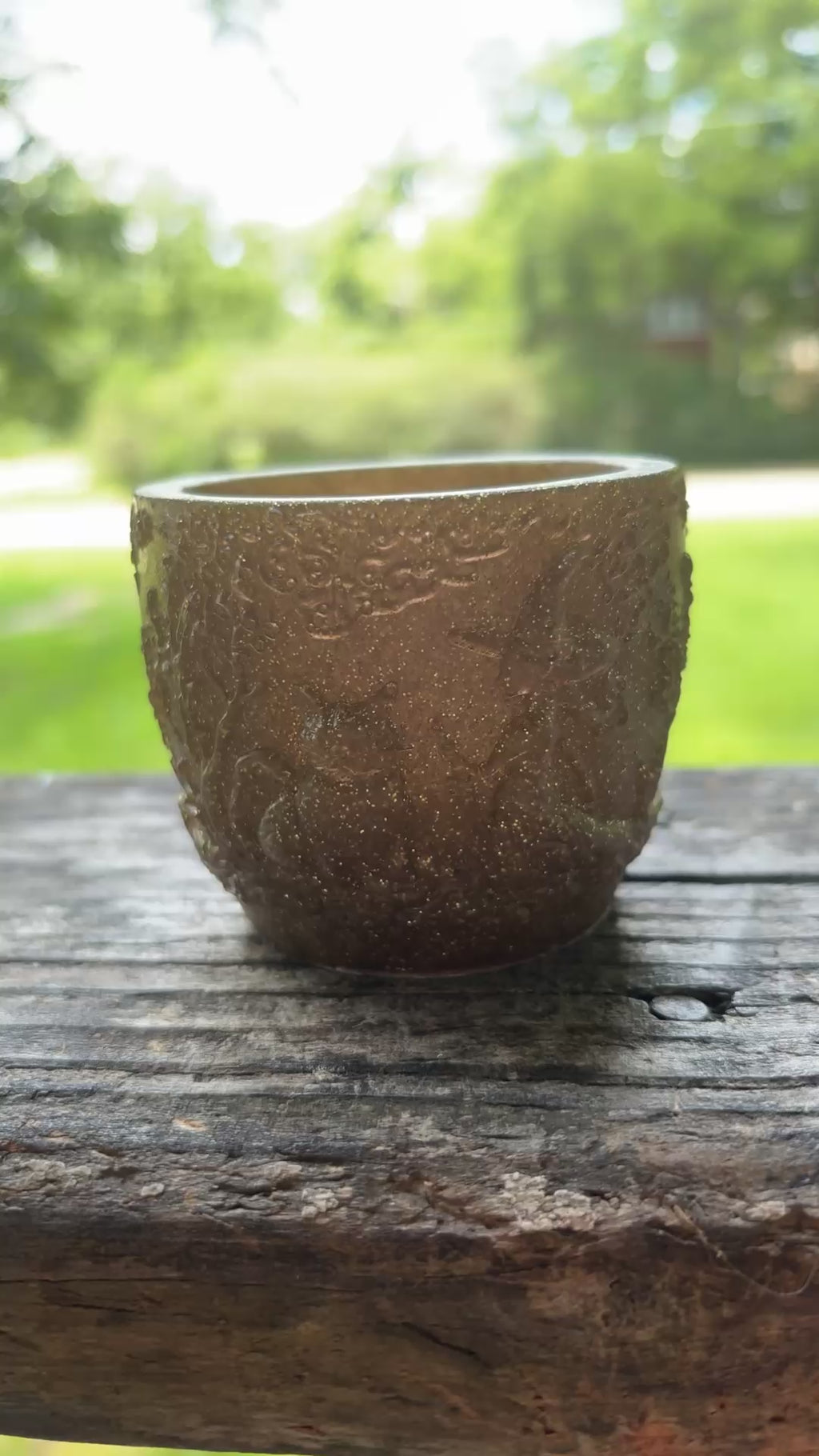 Witch & Cat pot