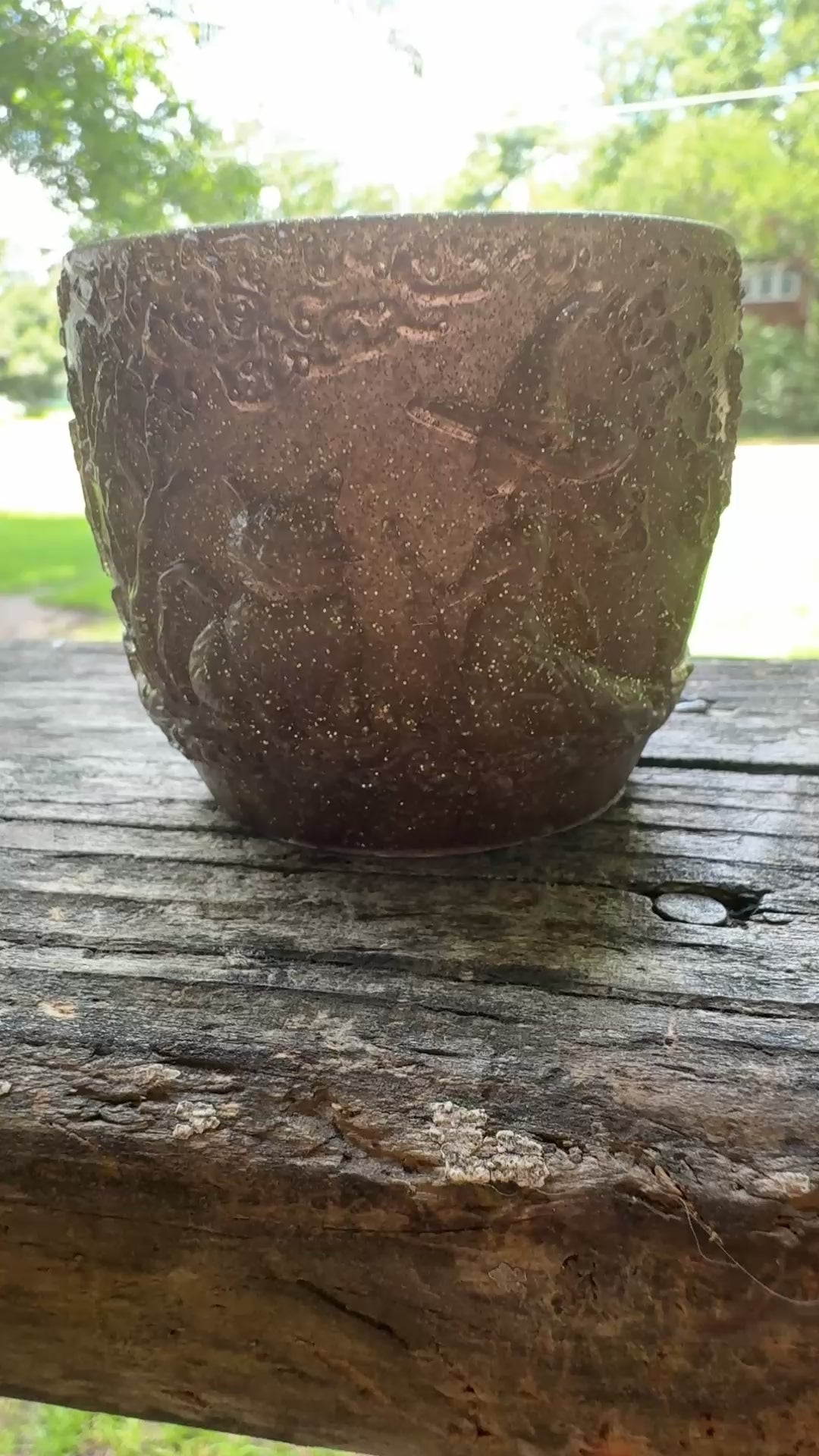 Witch & Cat pot